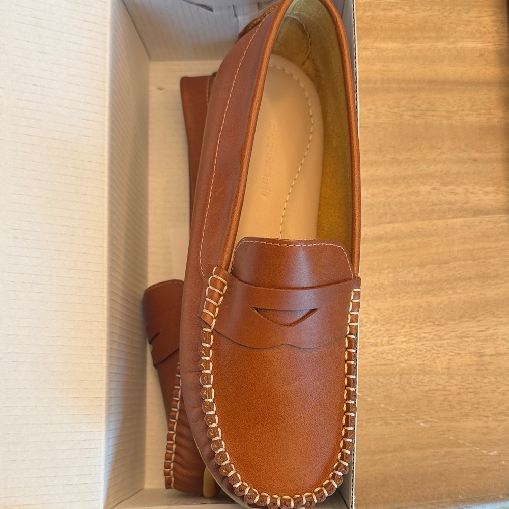 Elephantito Brown Kids Dress Loafers